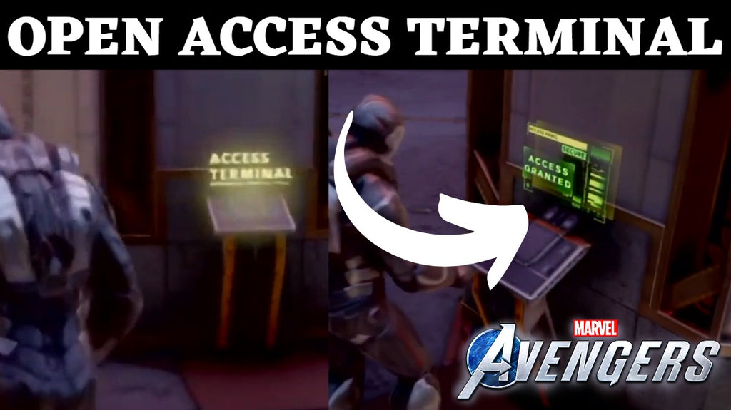 Marvel Avengers Access Terminal - How To Open Door