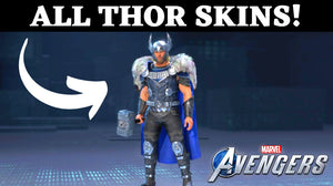 Thor Skins Avengers Game - ALL Legendary Outfits & Costumes!