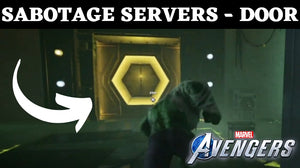 Sabotage Servers Mission - How To Open Door - Marvel Avengers Hulk Iconic Mission: Condition Green