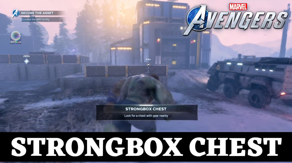 How To Open Depot Door - Secure The Asset Locate The Aim Facility Marvel's Avengers Strongbox Chest