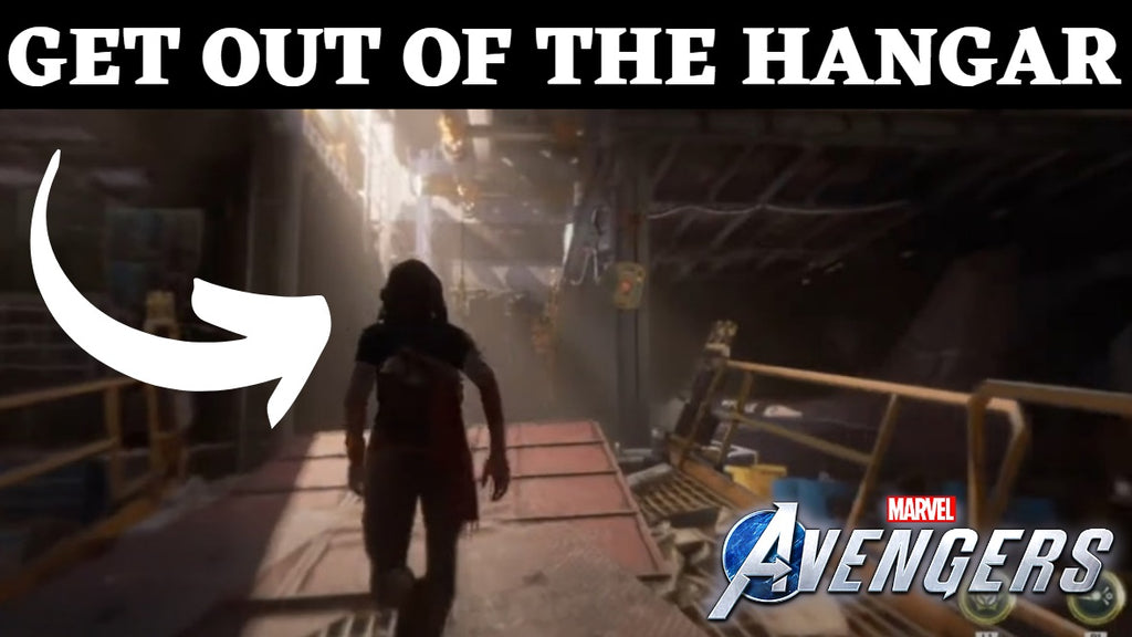 Get Out Of The Hangar And Up To The Top Deck - Marvel Avengers Game The Road Back Quest